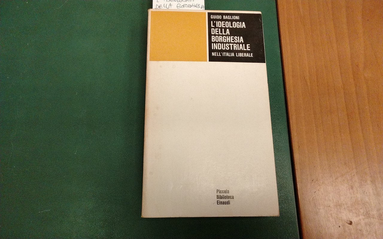 L'ideologia della borghesia industriale nell'Italia liberale | Immagine principale