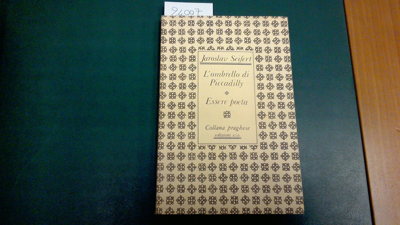 L'ombrello di Picadilly - Essere poeta