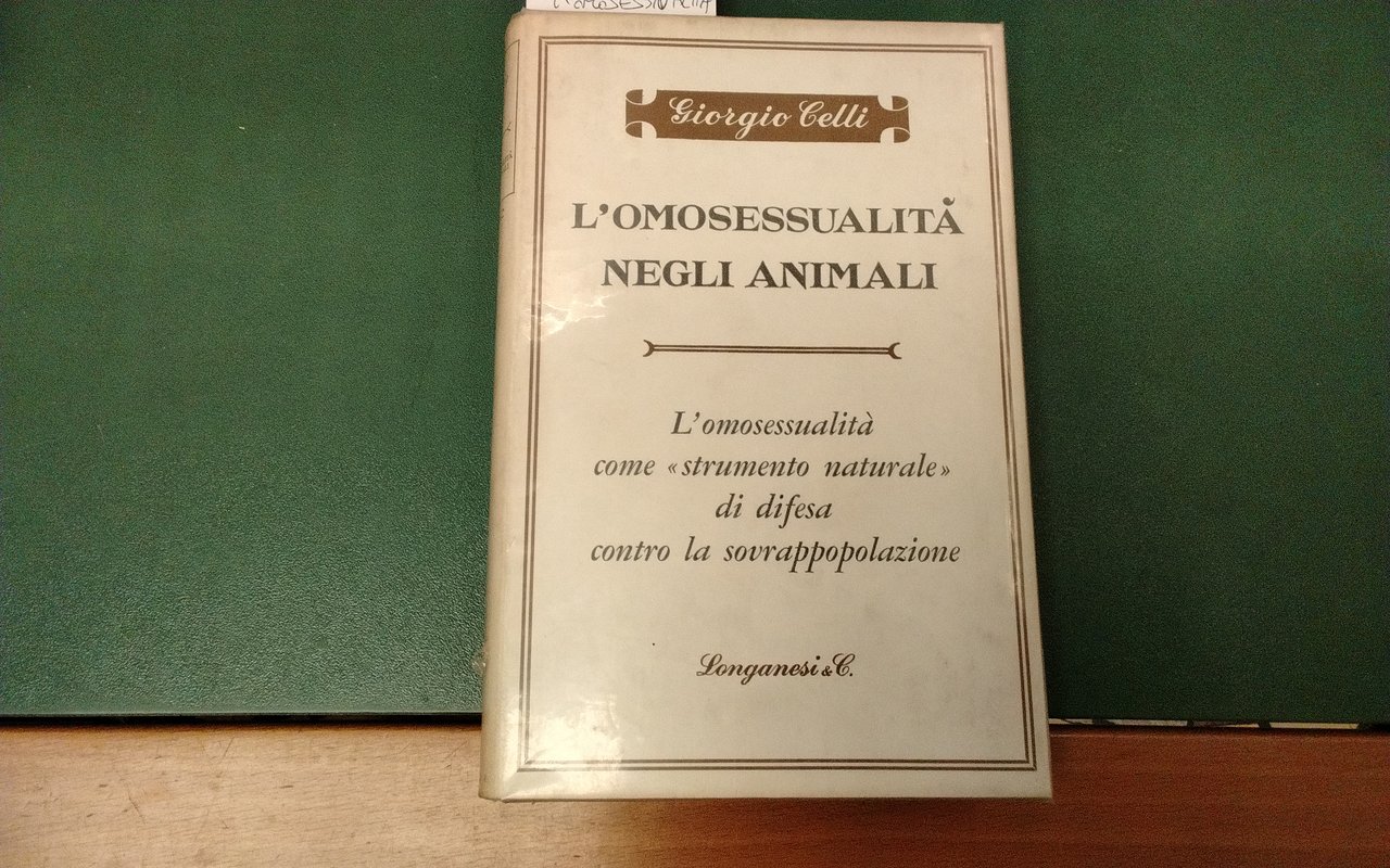 L'omosessualità negli animali