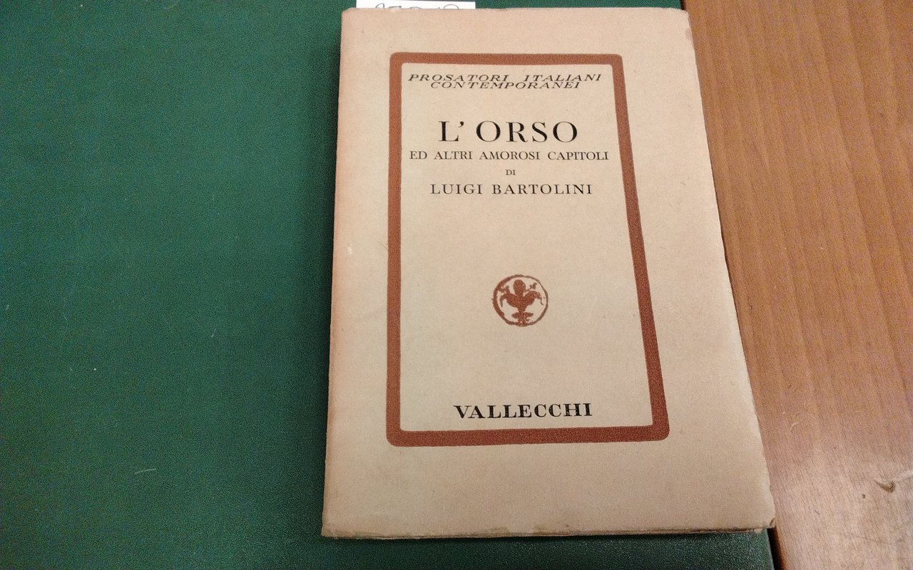 L'orso ed altri amorosi capitoli | Immagine principale