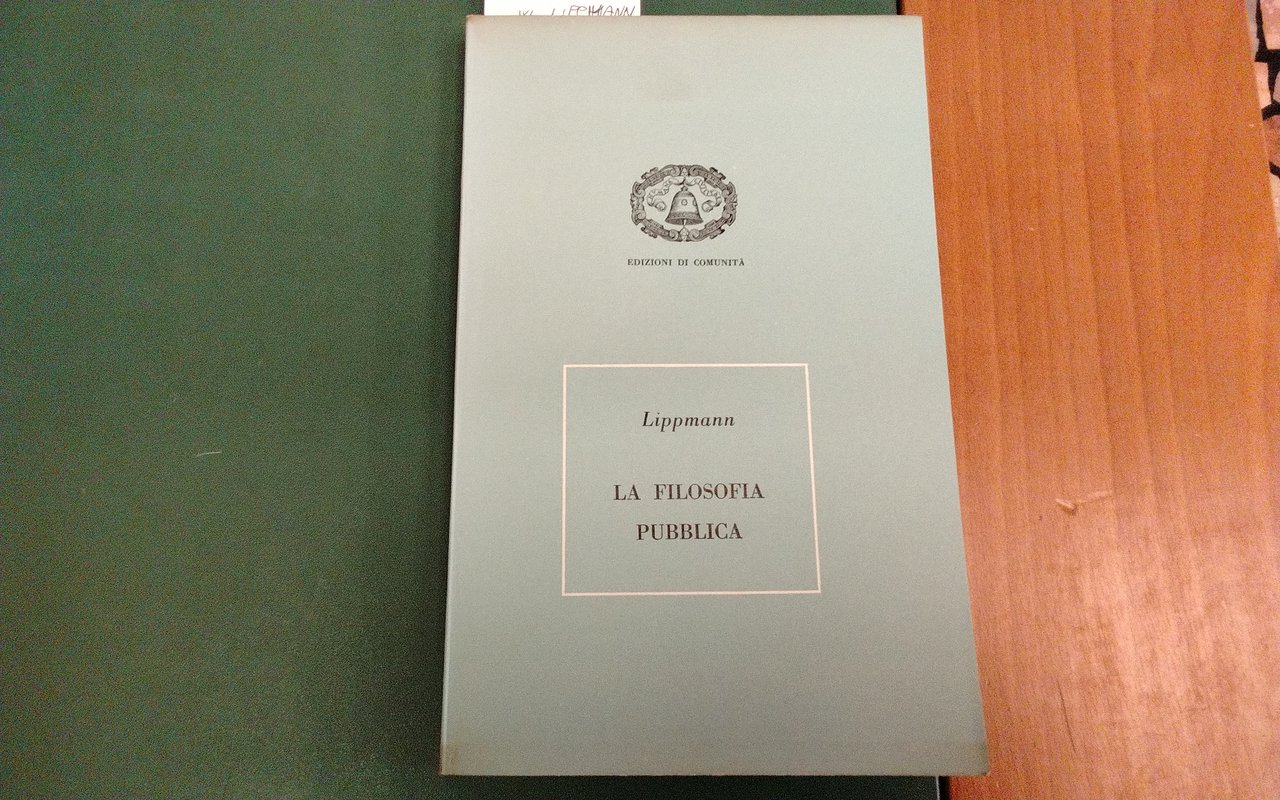 La filosofia pubblica - declino e rinnovamento della società occidentale | Immagine principale