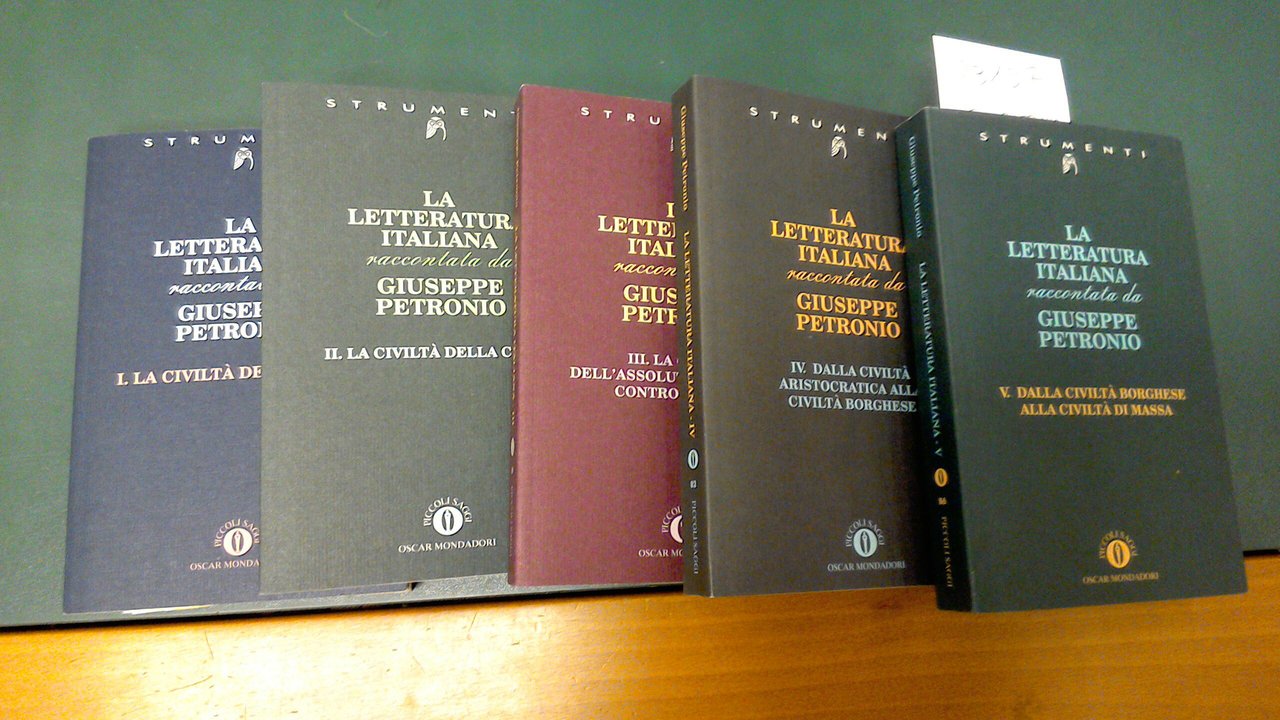 La letteratura italiana
