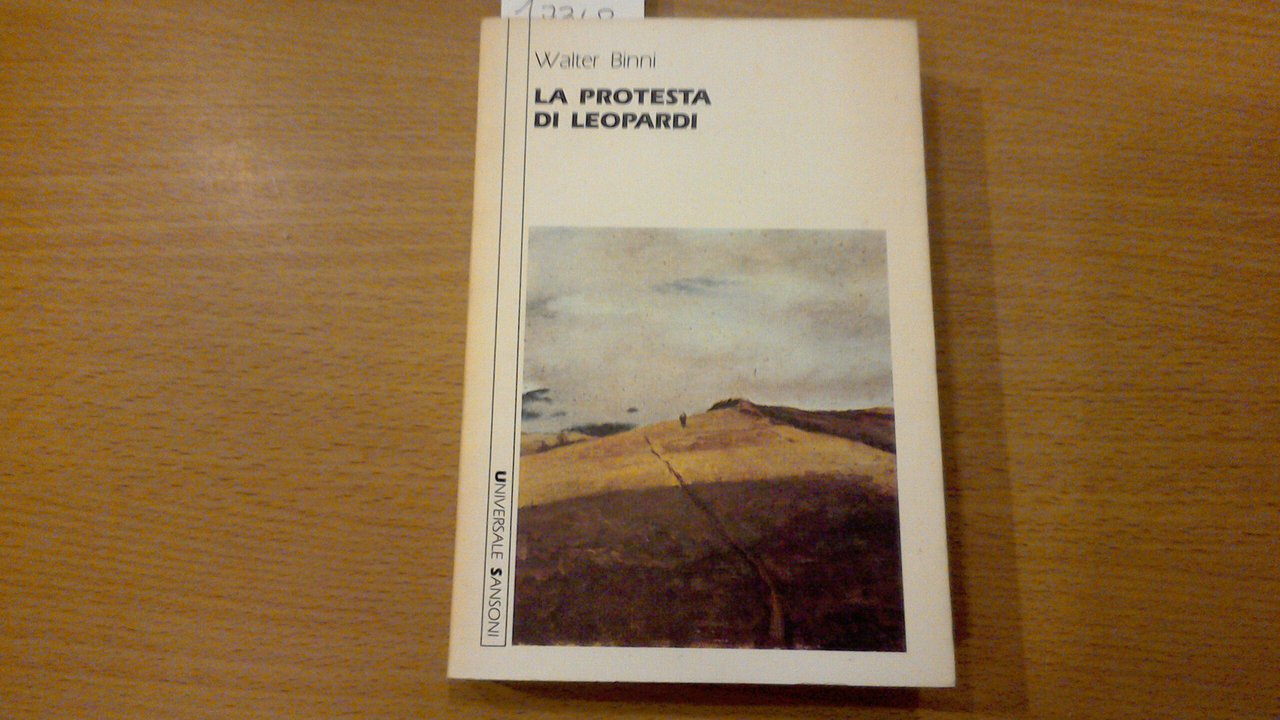 La protesta di Leopardi
