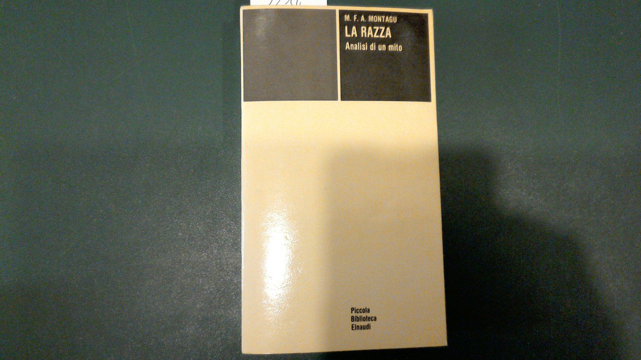 La razza - analisi di un mito