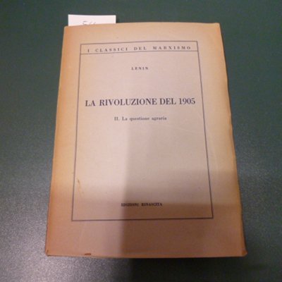 La rivoluzione del 1905 - La questione agraria