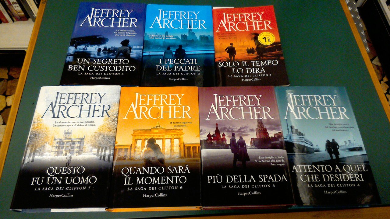La saga dei Clifton ( 7 volumi )