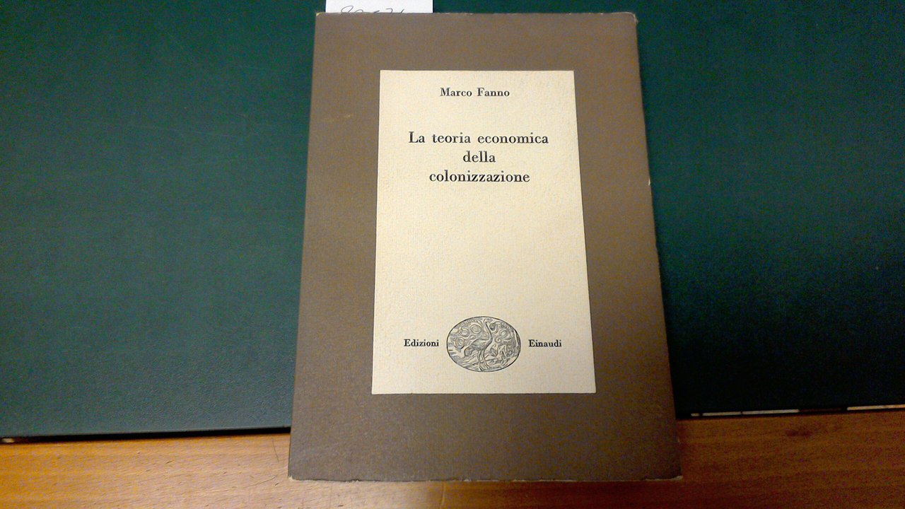 La teoria economica della colonizzazione