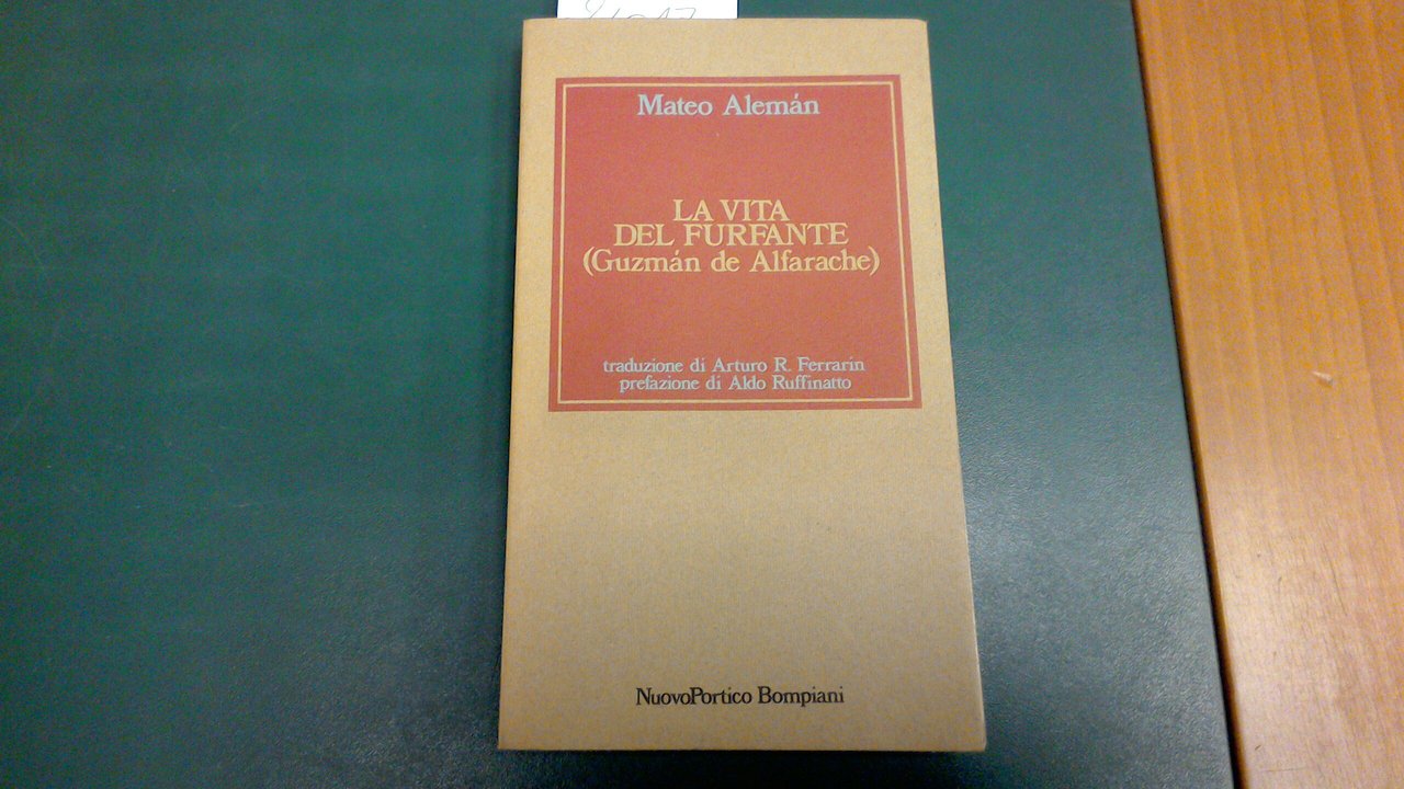 La vita del furfante ( Guzman de Alfarache )