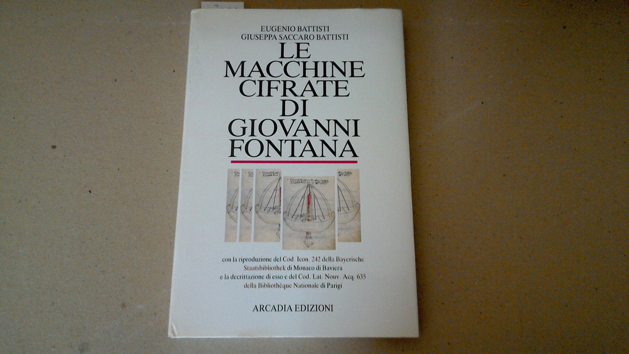 Le macchine cifrate di Giovanni Fontana