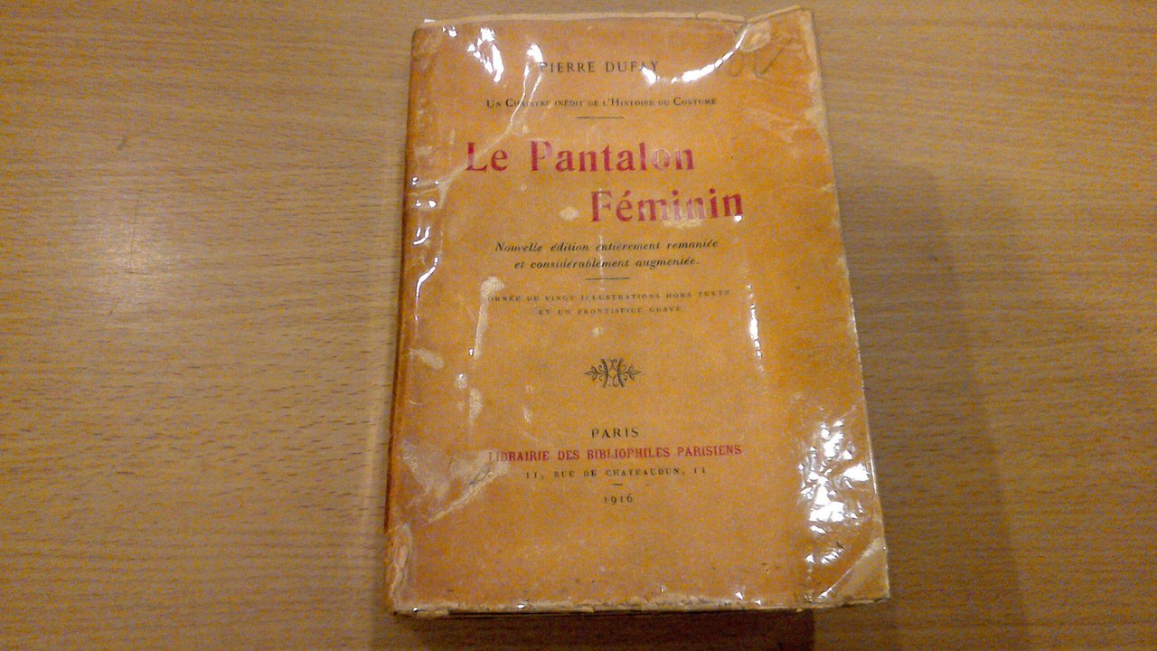Le pantalon féminin