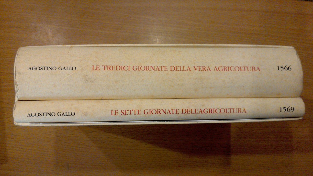 Le sette giornate dell'agricoltura - Le tredici giornate della vera …