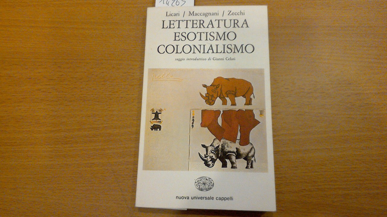 Letteratura esotismo colonialismo
