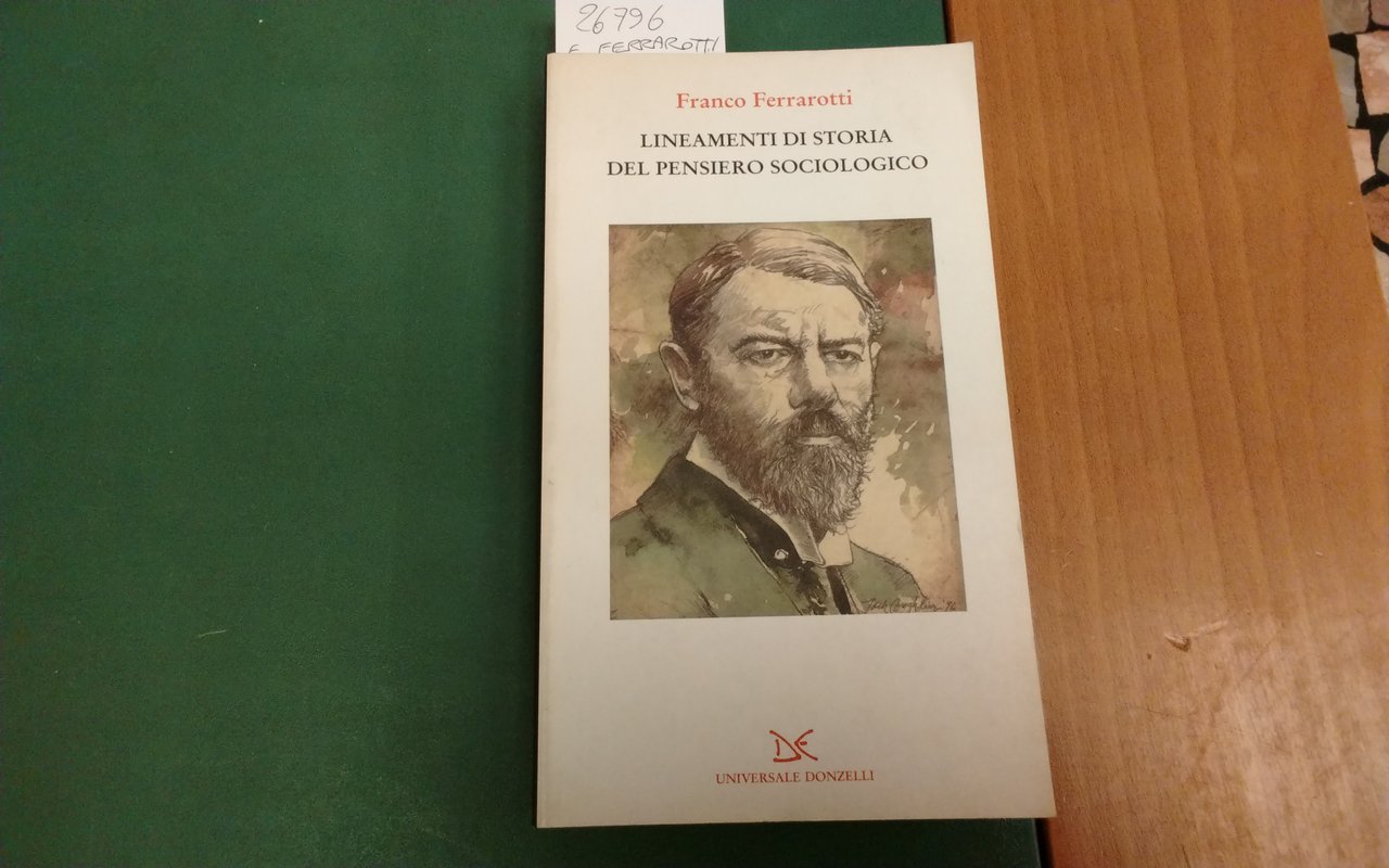 Lineamenti di storia del pensiero sociologico | Immagine principale