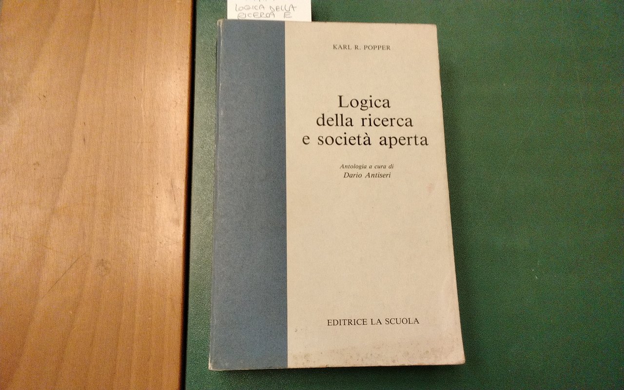 Logica della ricerca e società aperta | Immagine principale