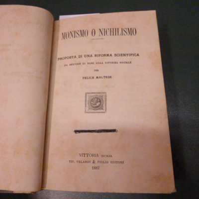 Monismo o nichilismo - proposta di una riforma scientifica da …