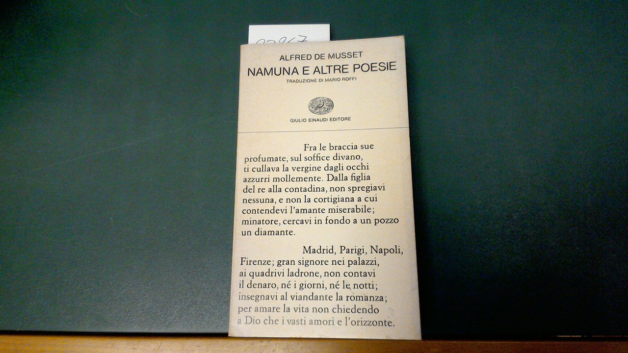 Namuna e altre poesie