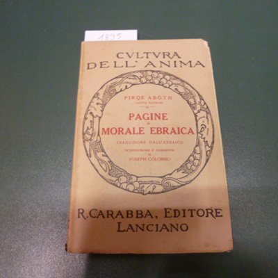 Pagine di morale ebraica