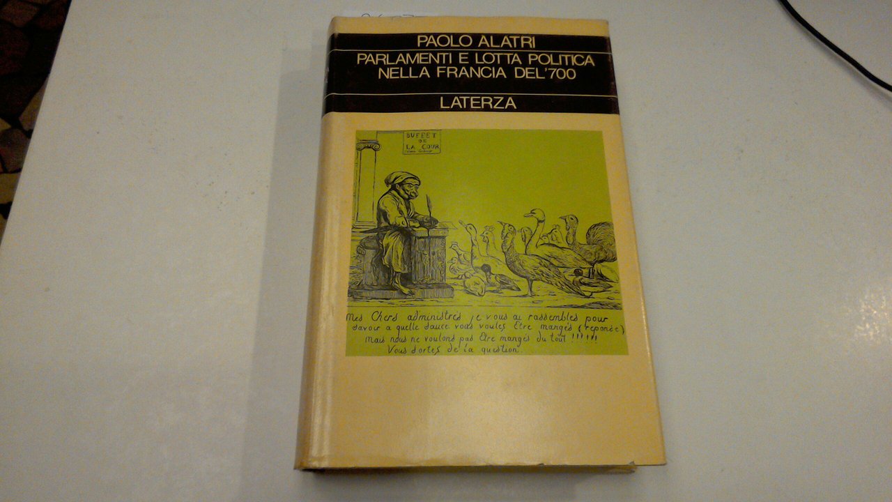 Parlamenti e lotta politica nella Francia del '700