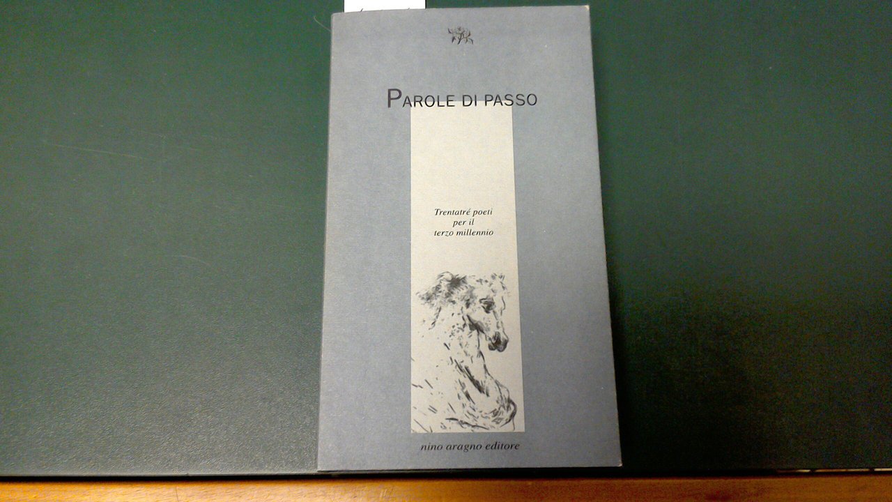 Parole di passo - trentatré poeti per il terzo millennio