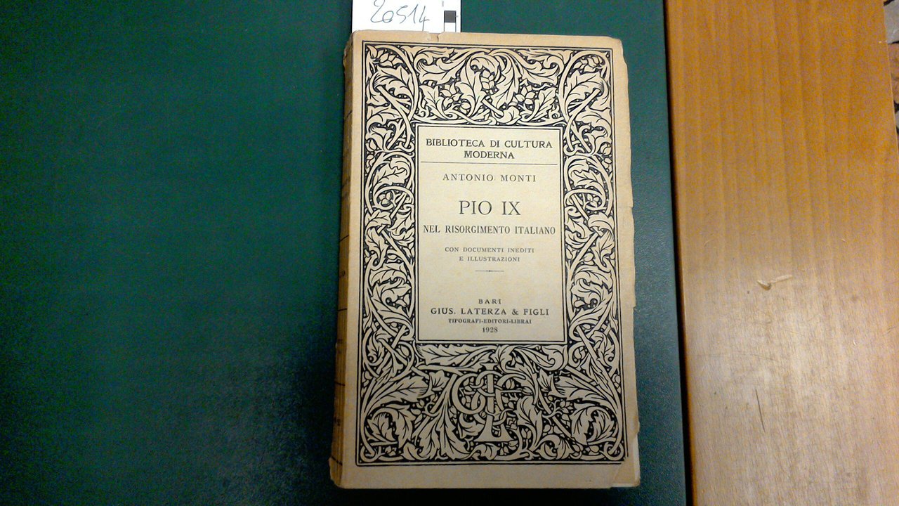 Pio IX nel Risorgimento italiano - con documenti inediti e …