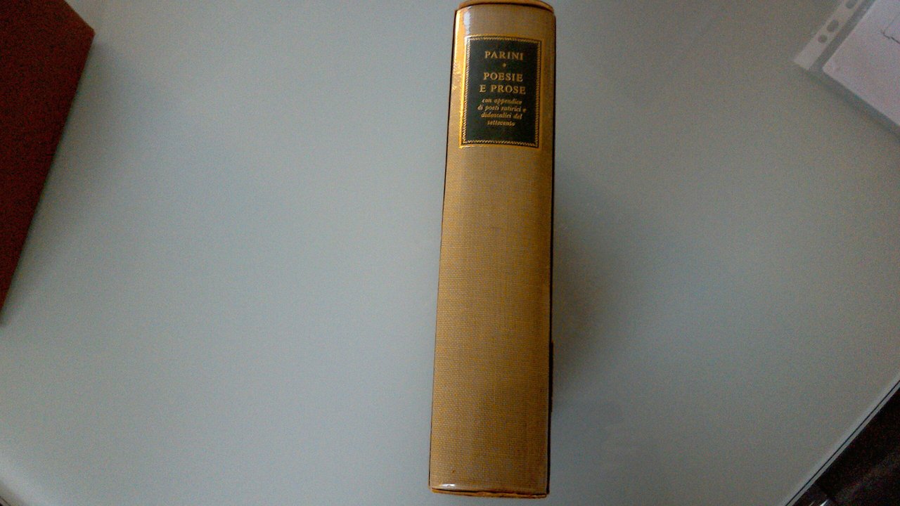 Poesie e prose