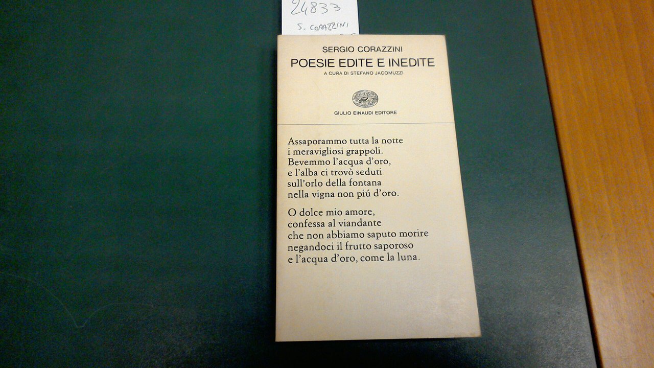 Poesie edite e inedite