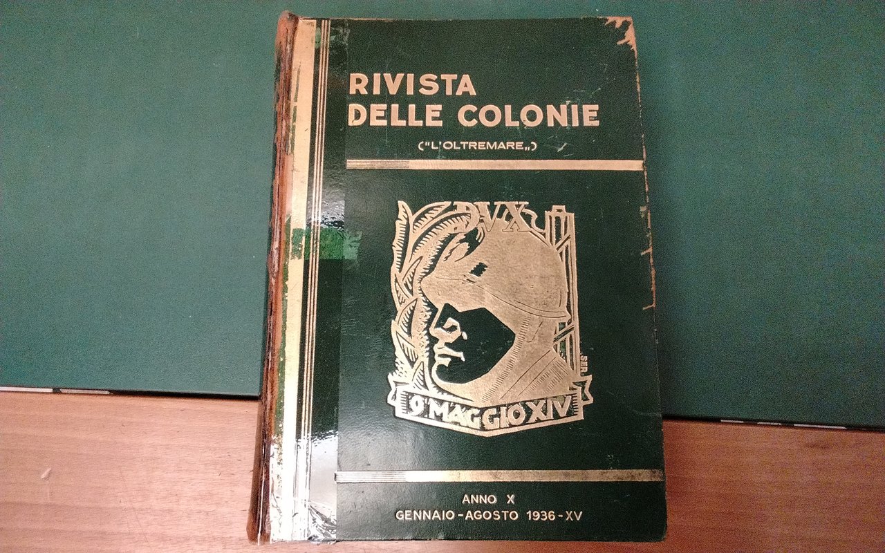 Rivista delle colonie - L'oltremare - anno X | Immagine principale