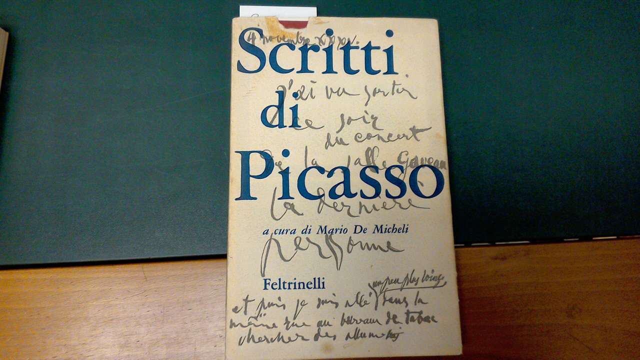Scritti di Picasso