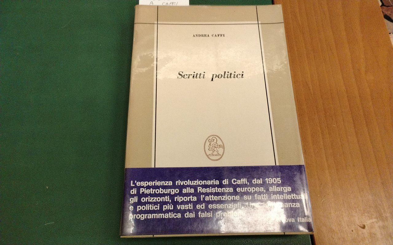Scritti politici | Immagine principale