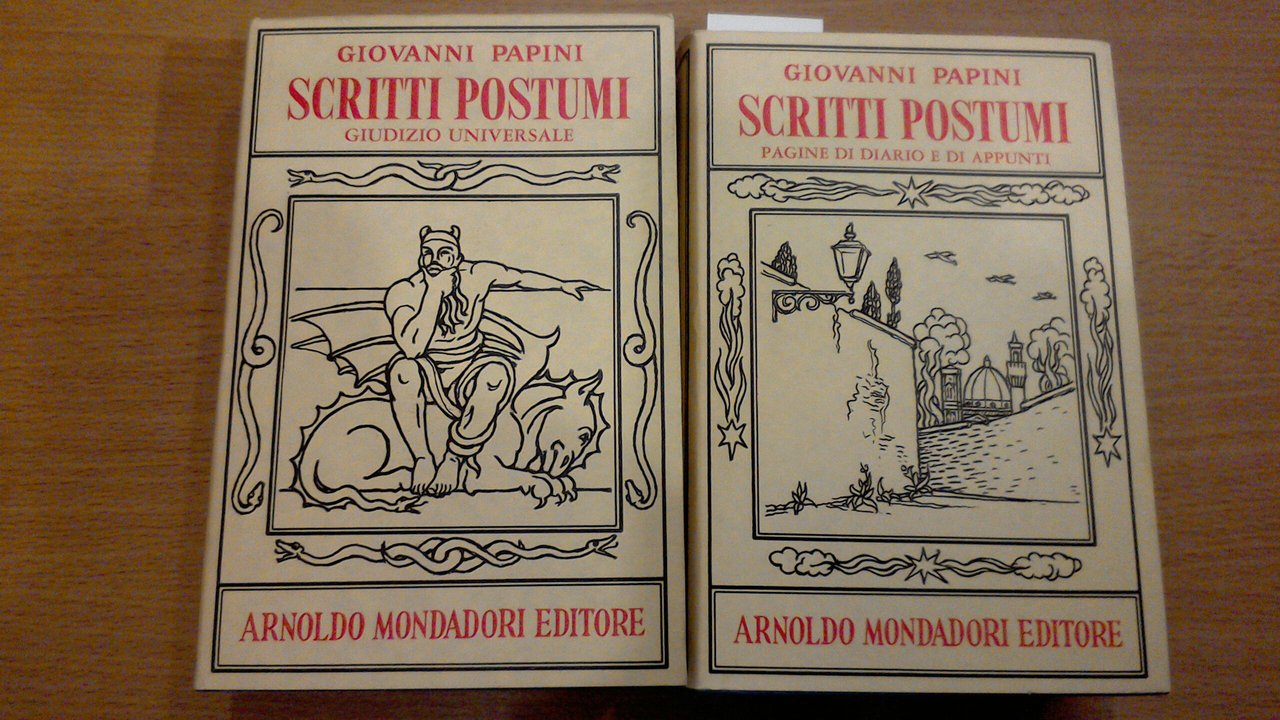 Scritti postumi ( 2 volumi )