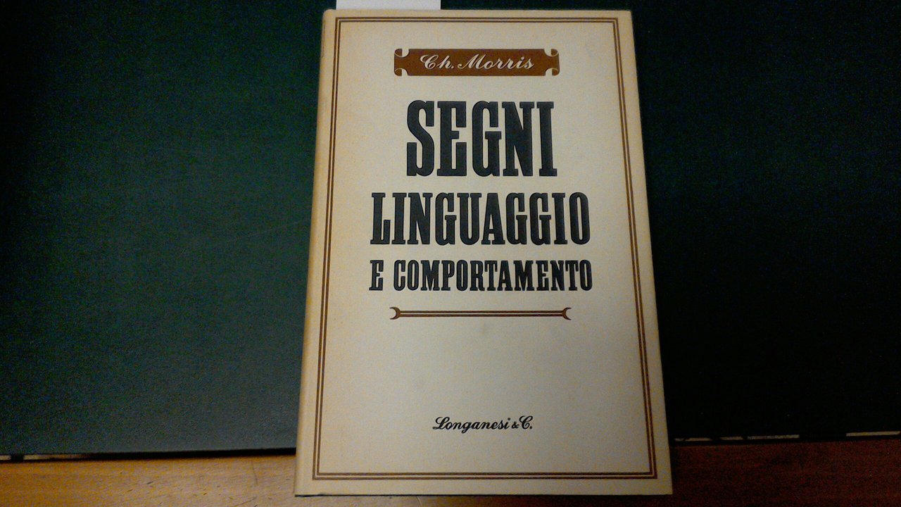 Segni, linguaggio e comportamento