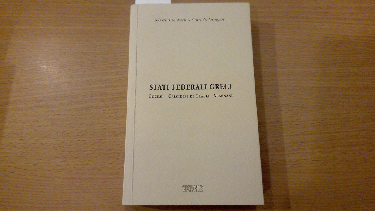 Stati federali greci - focesi, calcidesi di Tracia, acarnani