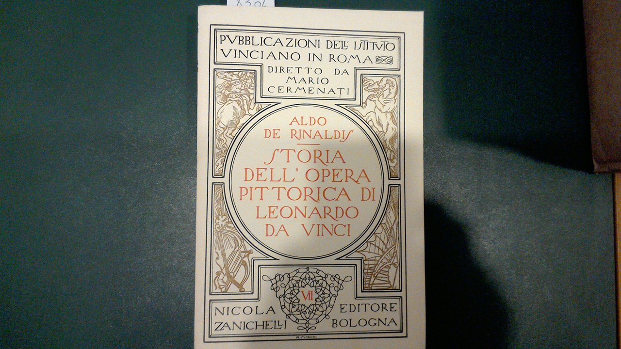 Storia dell'opera pittorica di Leonardo Da Vinci