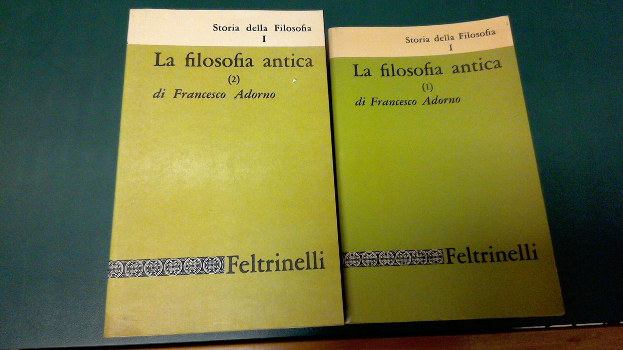 Storia della filosofia - La filosofia antica