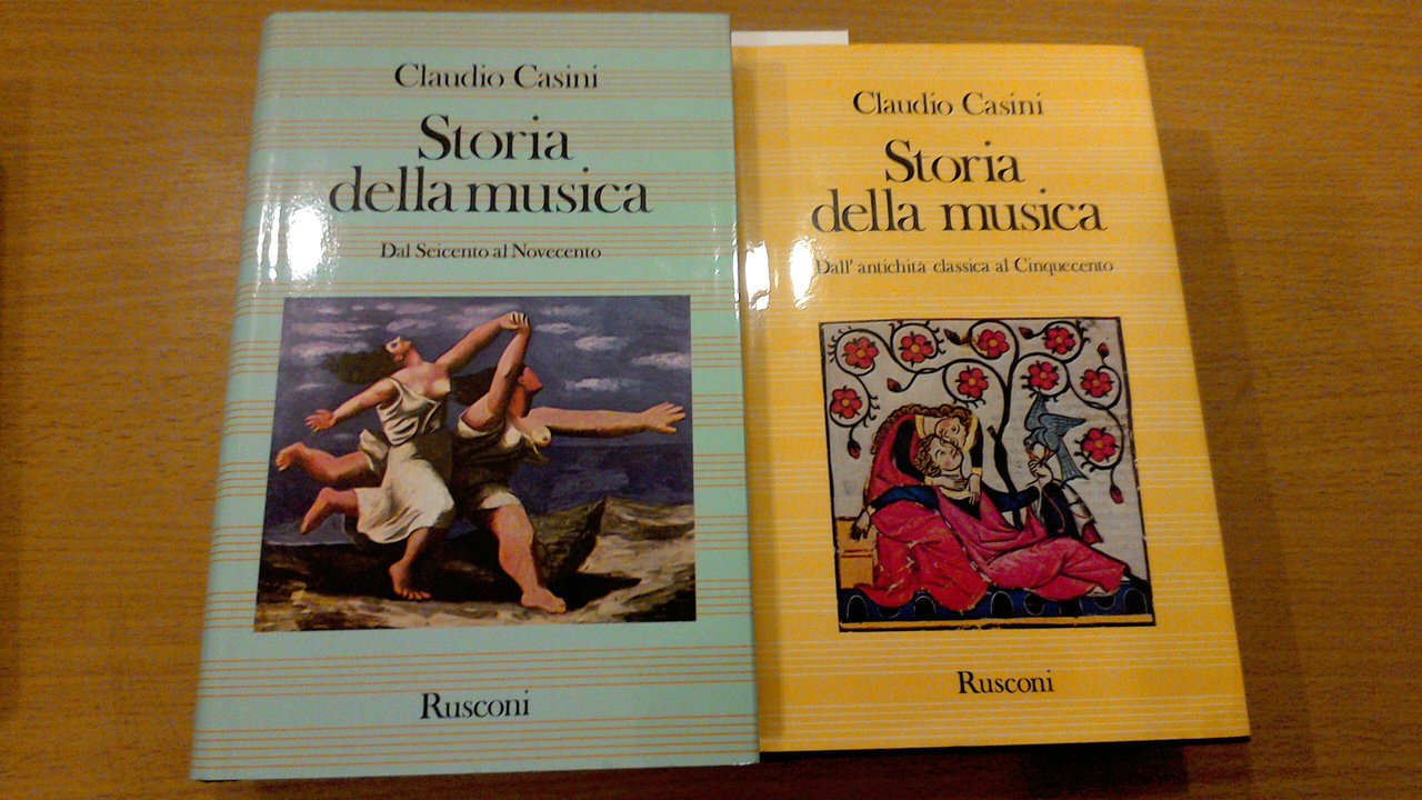 Storia della musica ( 2 volumi )