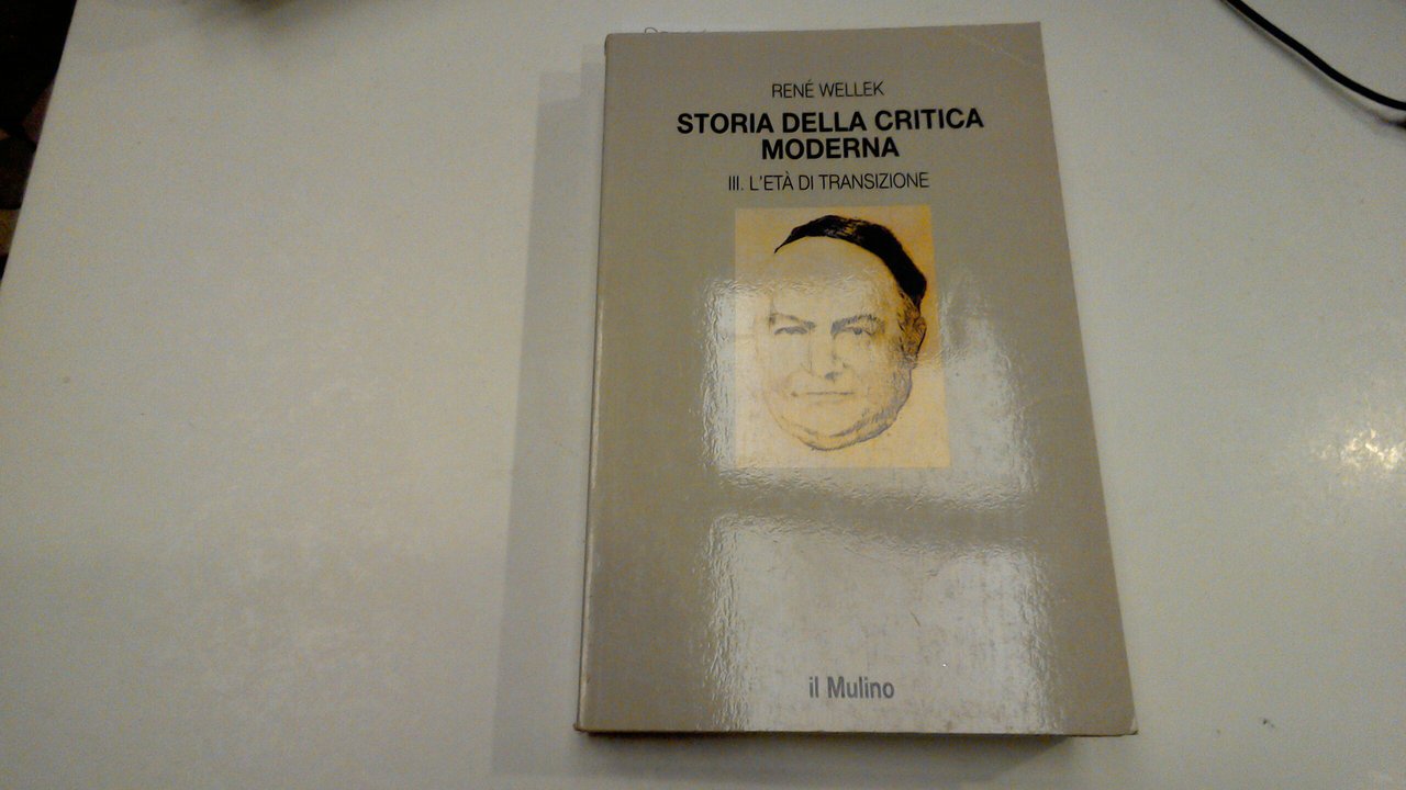 Storia delle critica moderna vol. III - l'età di transizione