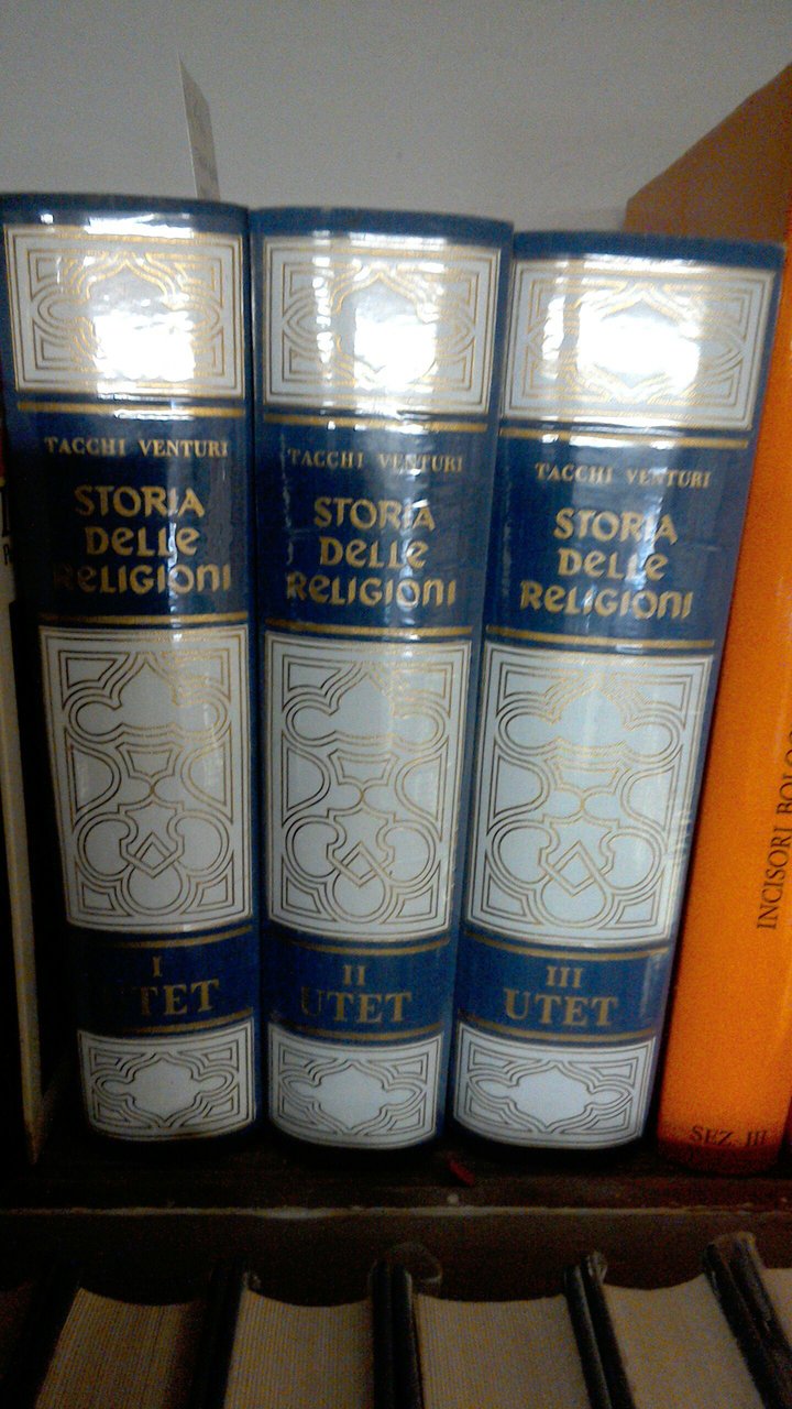 Storia delle religioni ( 3 volumi )