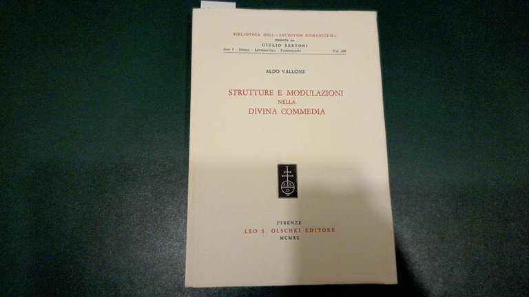 Strutture e modulazioni nella Divina Commedia