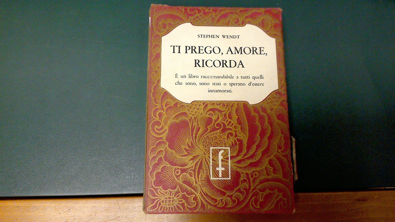 Ti prego, amore, ricorda
