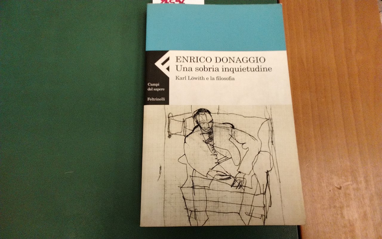 Una sobria inquietudine - Karl Lowith e la filosofia | Immagine principale