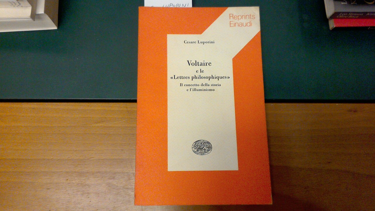 Voltaire e le "Lettres philosophiques" - il concetto della storia …