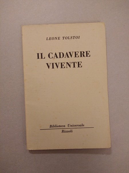 IL CADAVERE VIVENTE