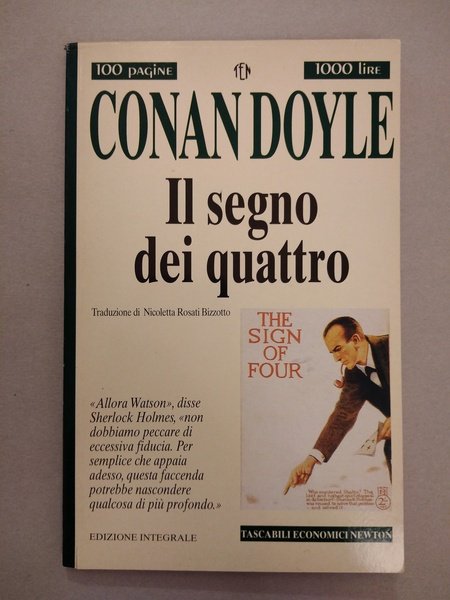 IL SEGNO DEI QUATTRO. SHERLOCK HOLMES