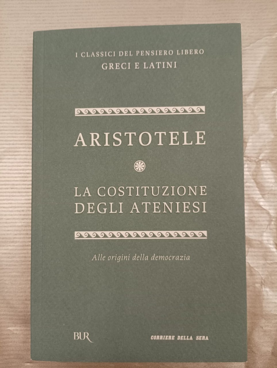 LA COSTITUZIONE DEGLI ATENIESI