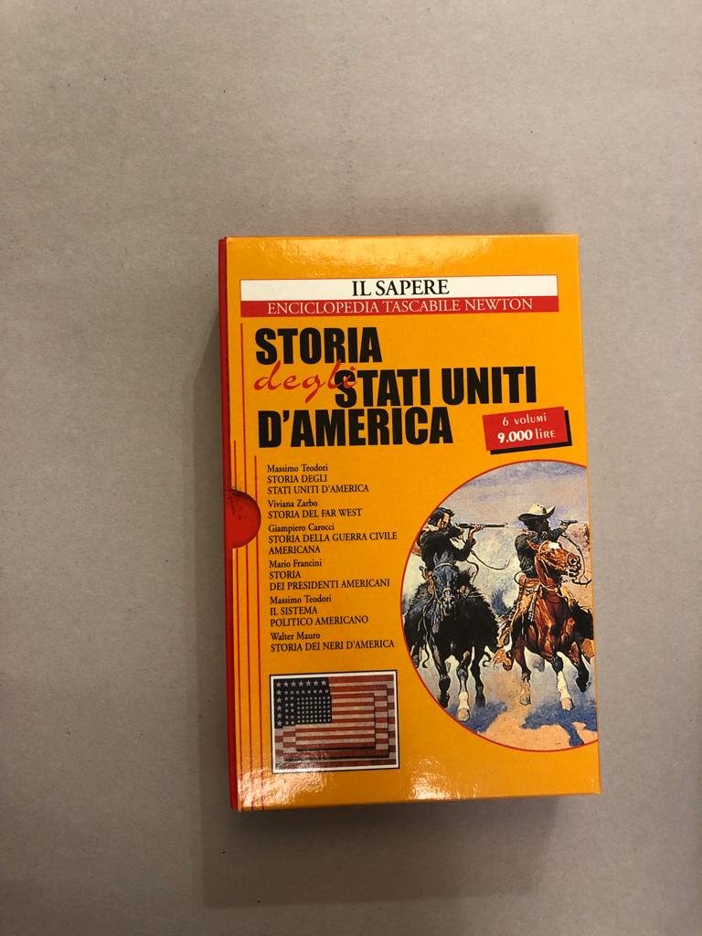 STORIA DEGLI STATI UNITI D'AMERICA