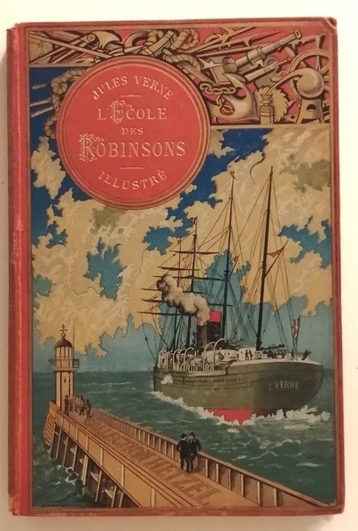 L'ecole de Robinson. illustré.