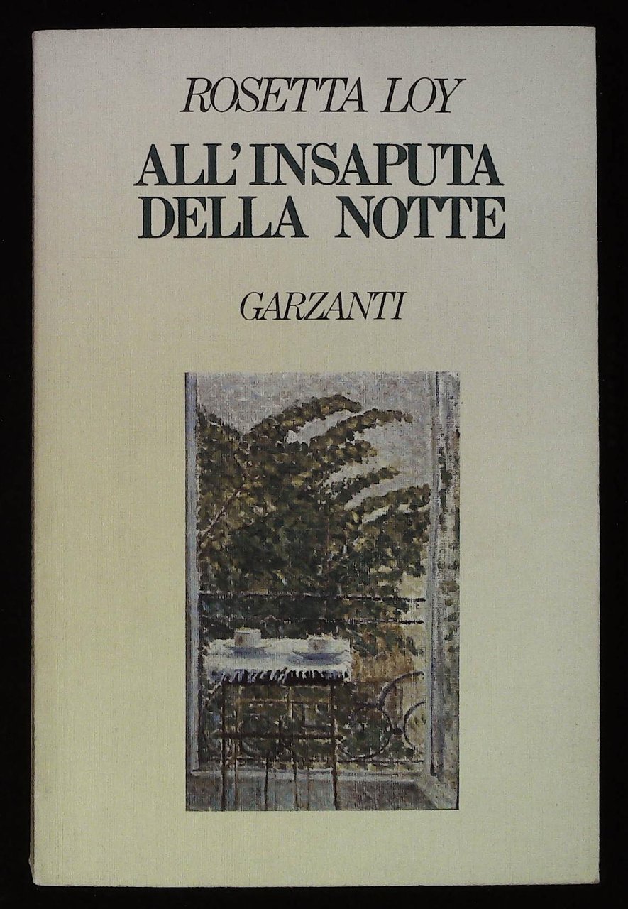All'insaputa della notte. Con dedica autografa dell'autrice a firma Rosetta