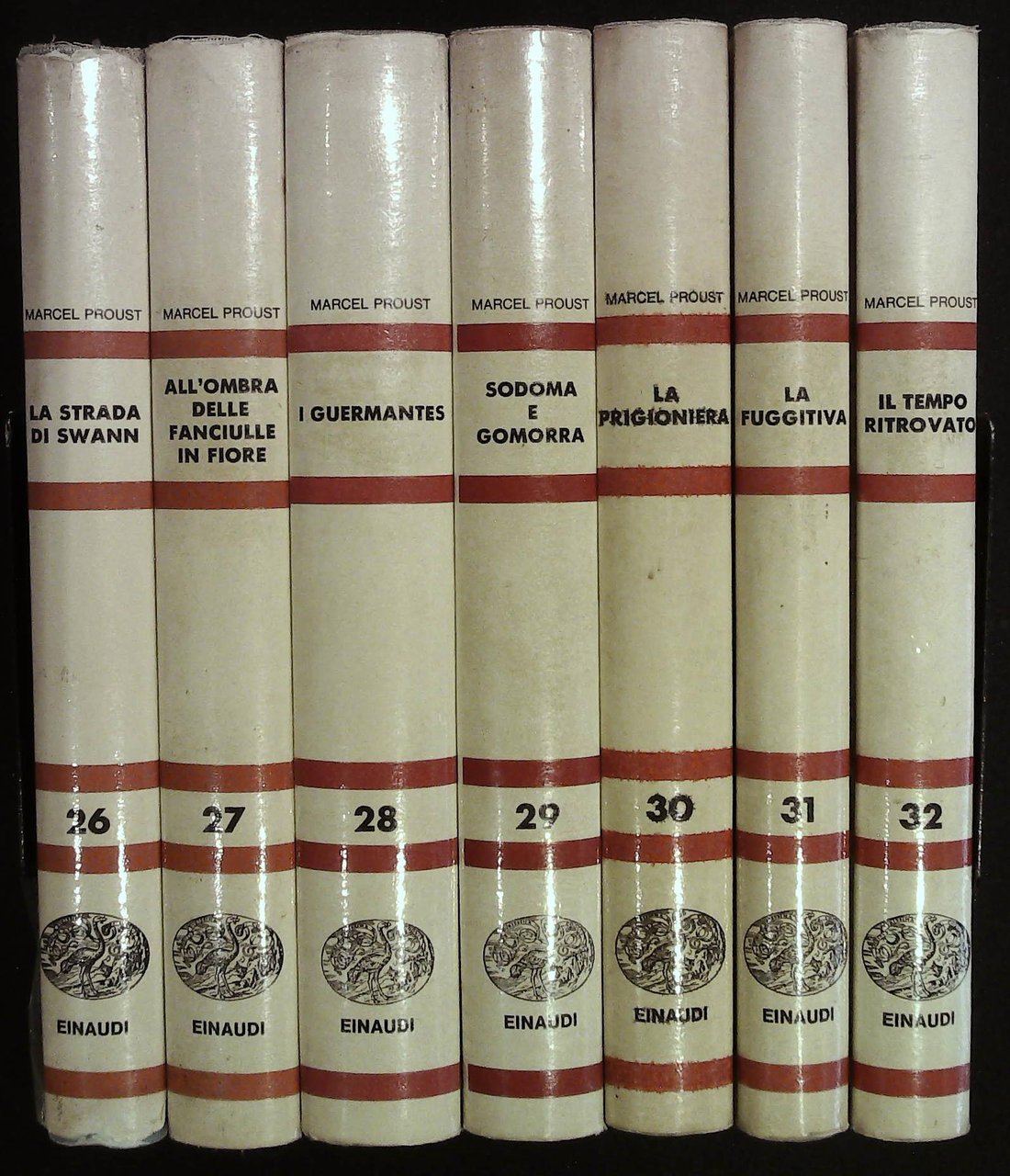 Alla ricerca del tempo perduto. Sette volumi, opera completa. Coll. …
