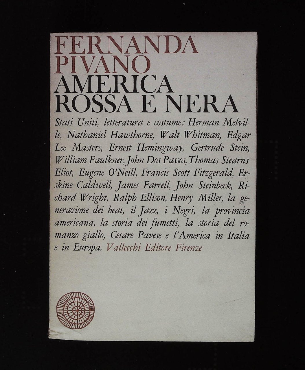 America rossa e nera