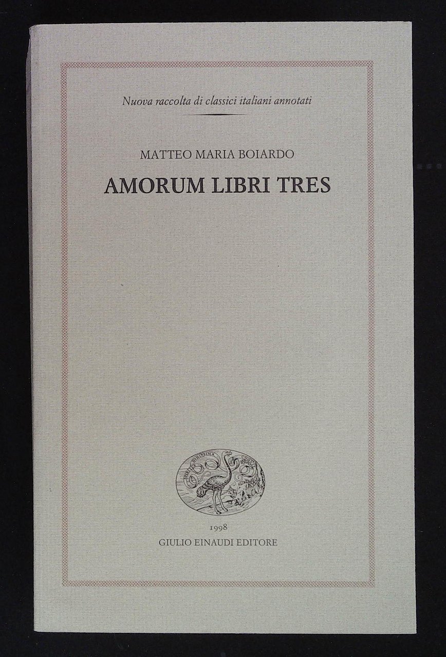 Amorum libri tres